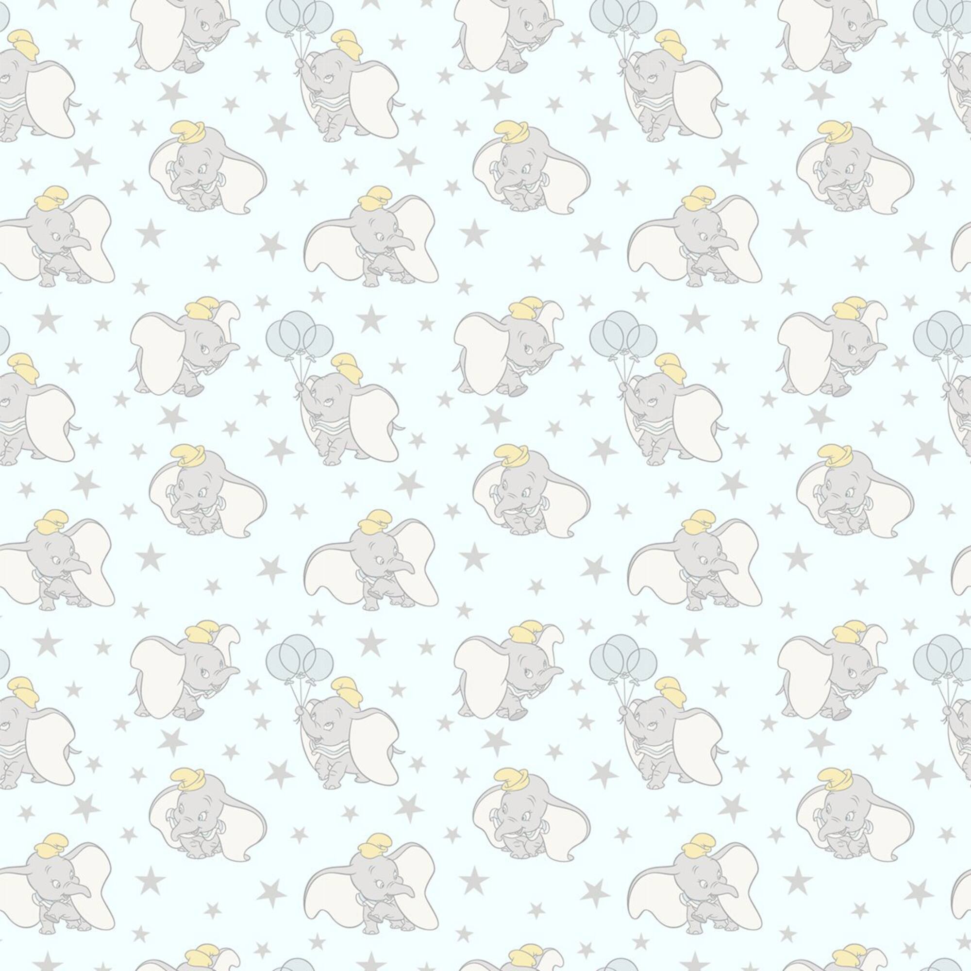 Disney® Dumbo Star Nursery Cotton Fabric